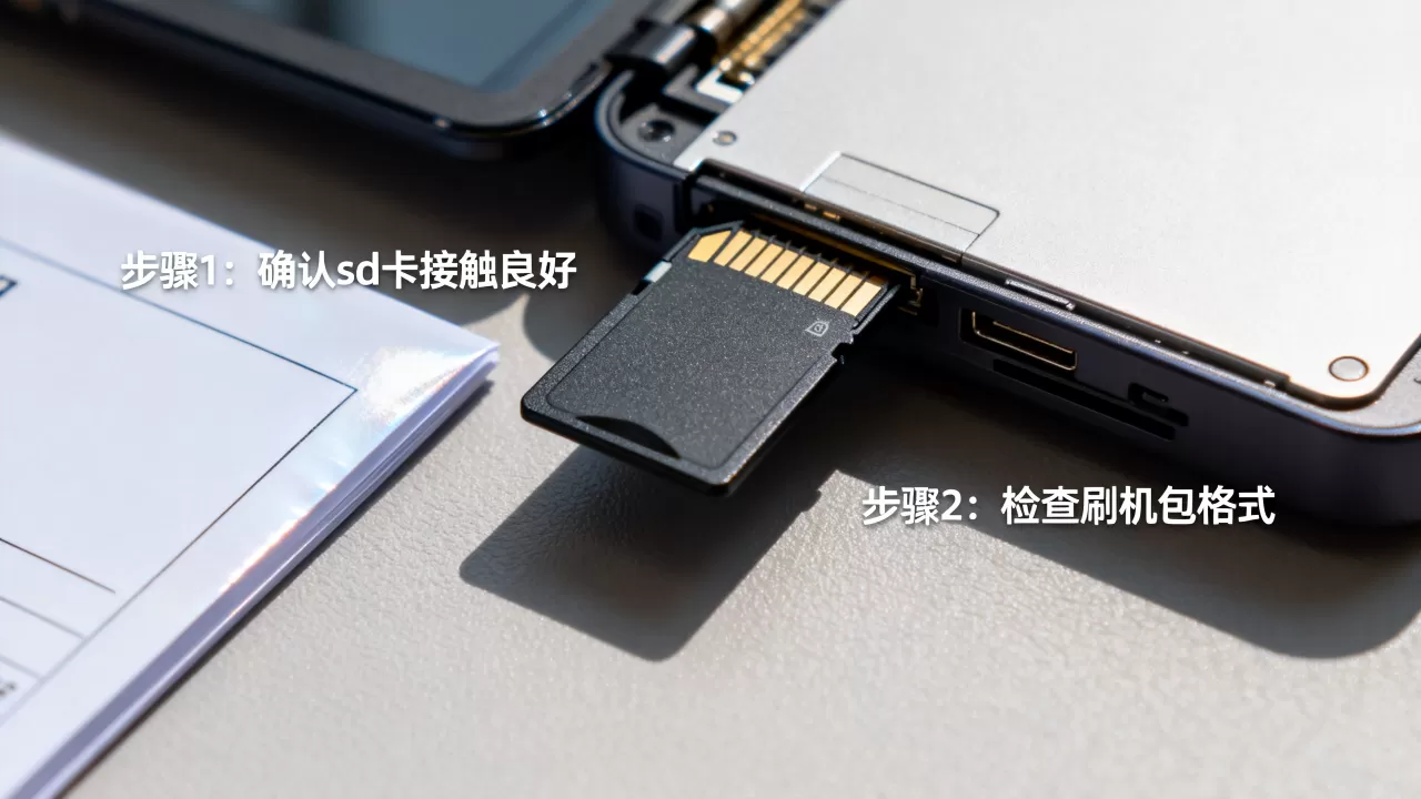 刷机包放在sd卡没反应怎么办，刷机包放在sd卡