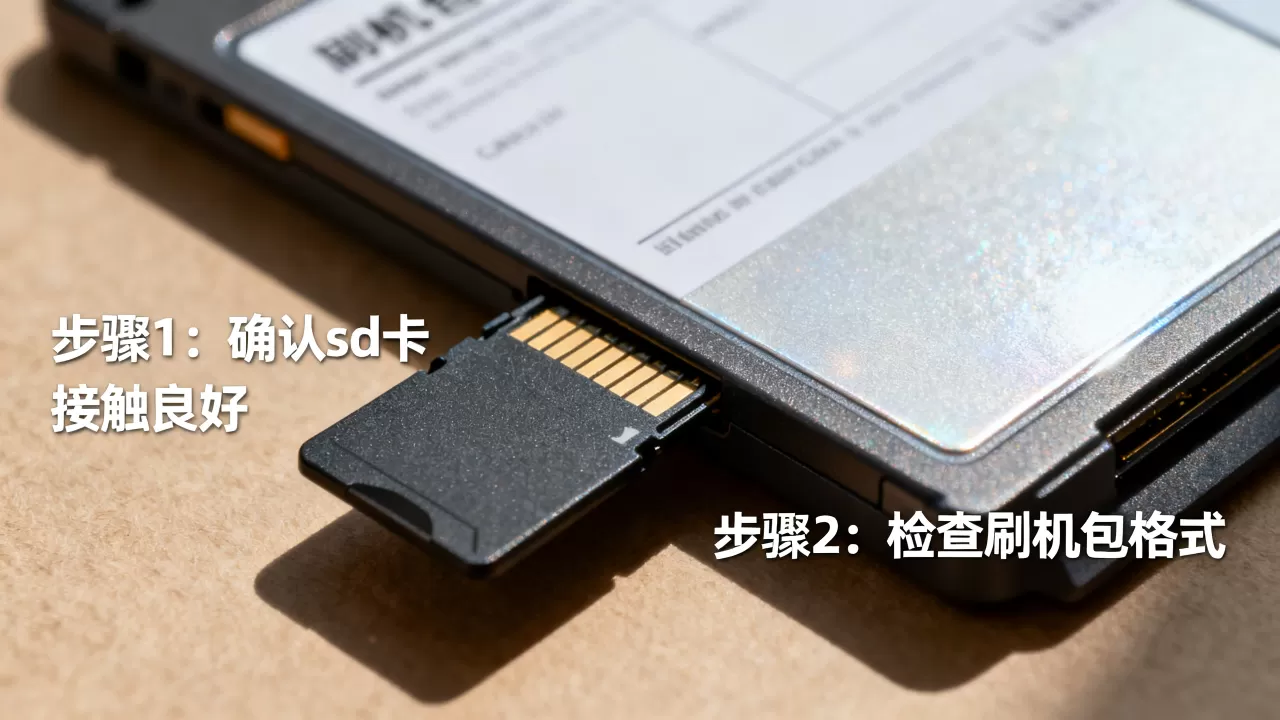 刷机包放在sd卡没反应怎么办，刷机包放在sd卡