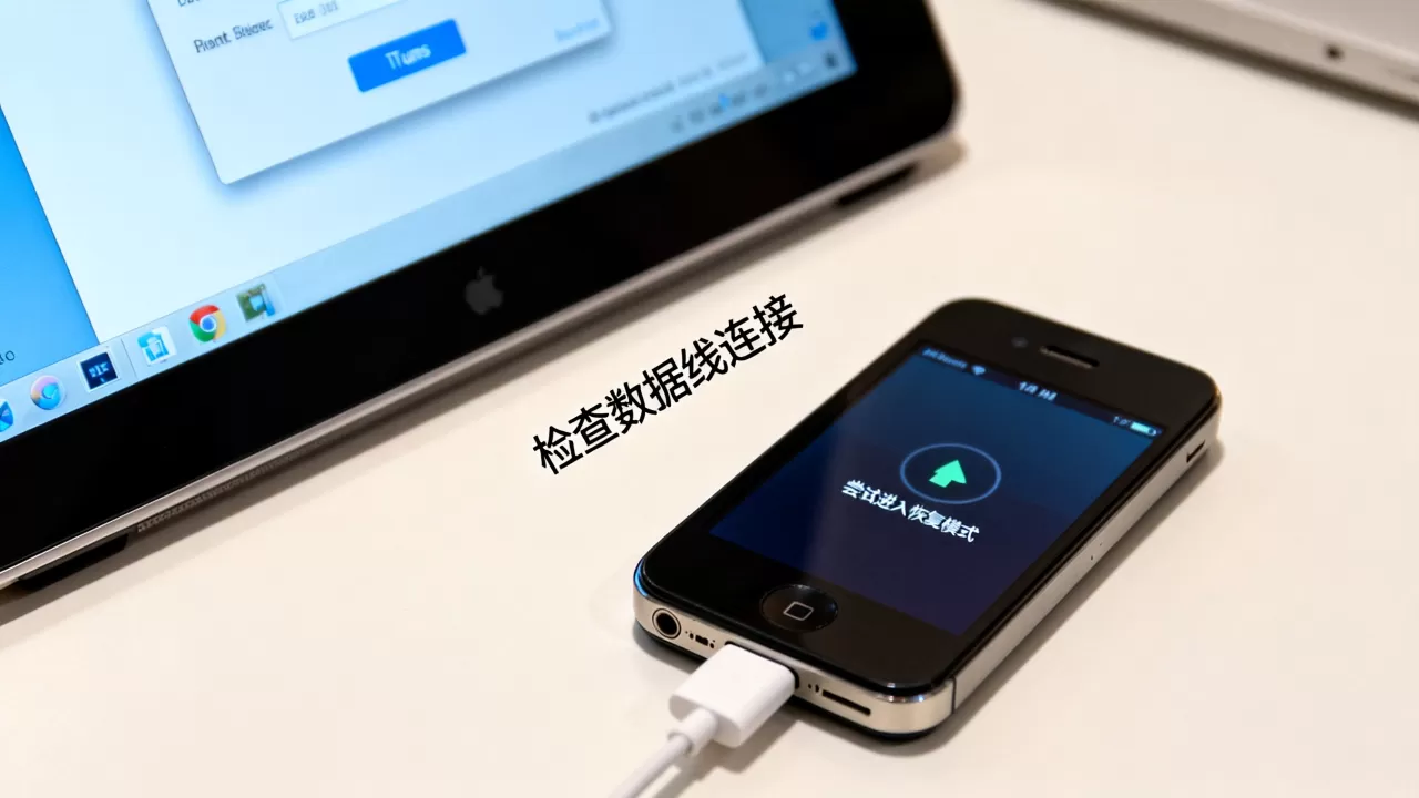 iphone4越狱无限重启怎么办，iphone4越狱无限重启