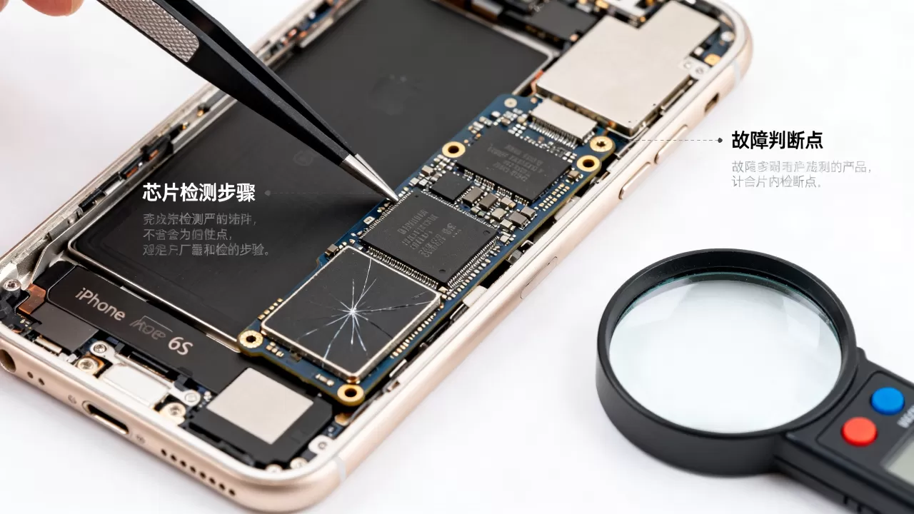 iphone6s芯片检测，iphone6s芯片坏了怎么检测