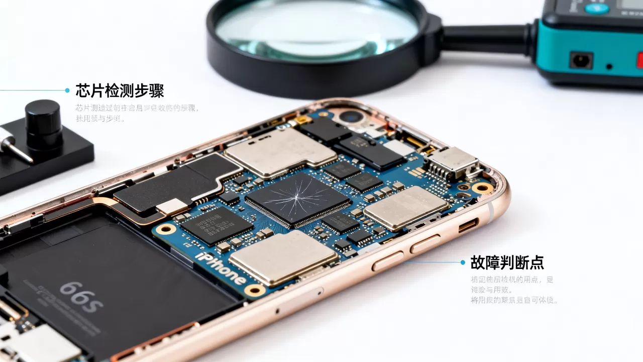 iphone6s芯片检测，iphone6s芯片坏了怎么检测