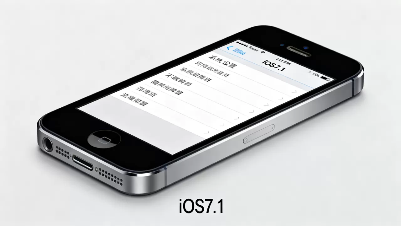 iphone5s升级7.1卡吗，iphone5s升级ios7.1