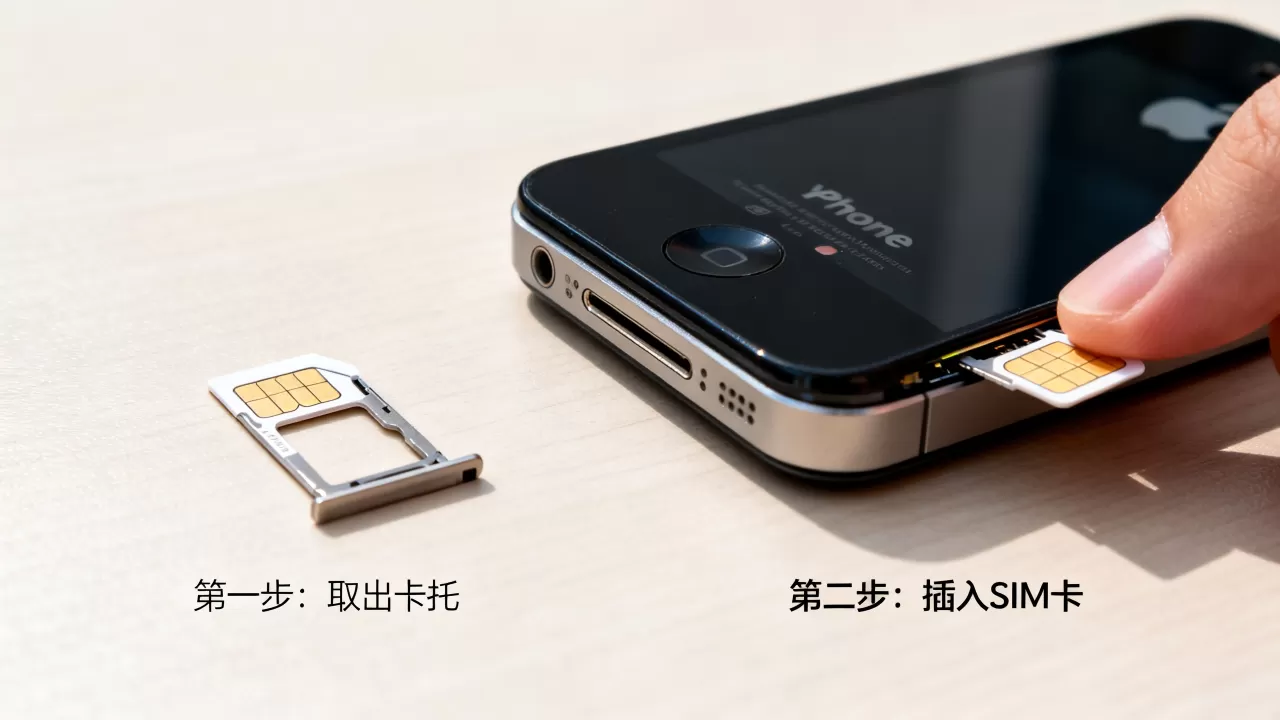 iphone4怎么安装sim卡，iphone4安装sim卡教程