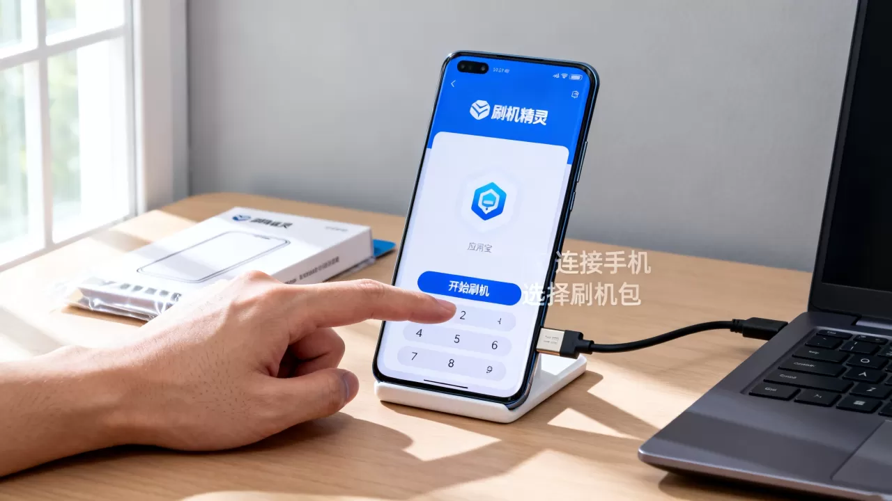 刷机精灵应用宝怎么用，刷机精灵应用宝