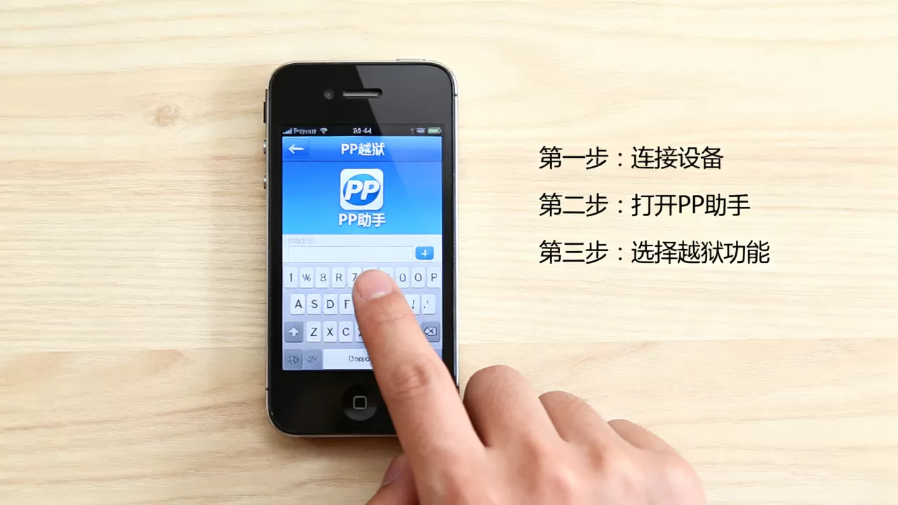 iphone4越狱pp助手怎么用，iphone4越狱教程