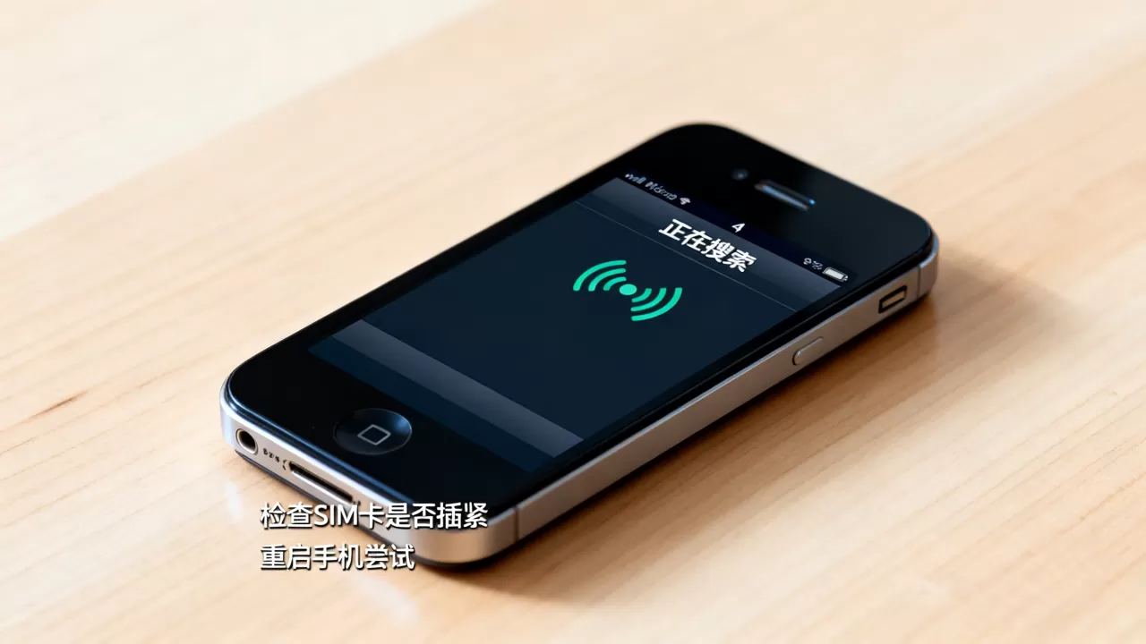 iphone4显示正在搜索怎么办？iphone4搜索不到信号