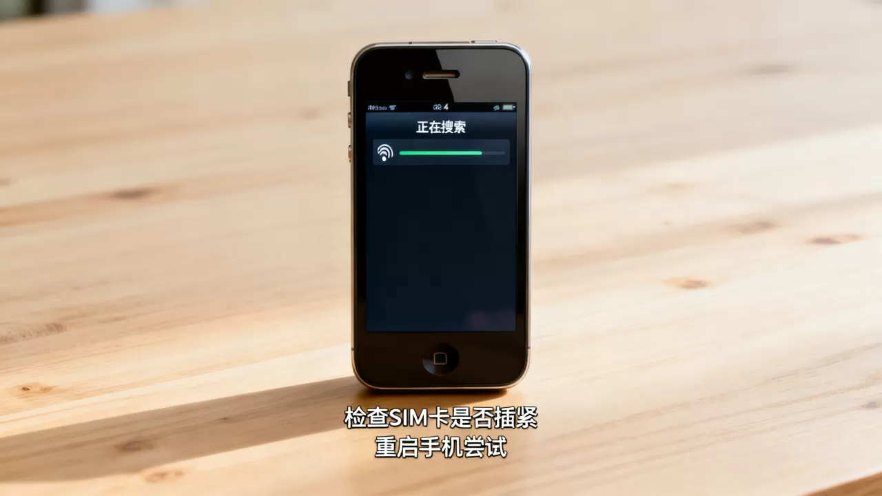 iphone4显示正在搜索怎么办？iphone4搜索不到信号