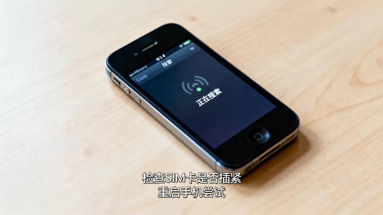 iphone4显示正在搜索怎么办？iphone4搜索不到信号