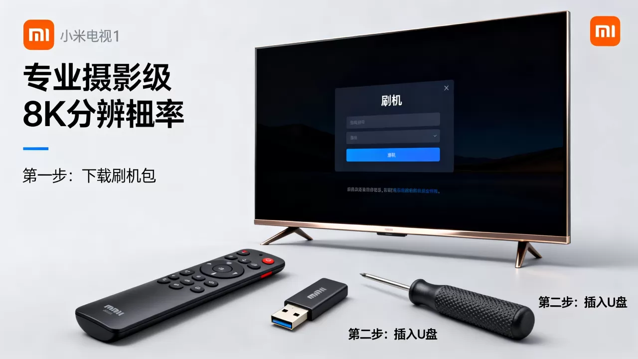小米电视1刷机教程，小米电视1刷机教程