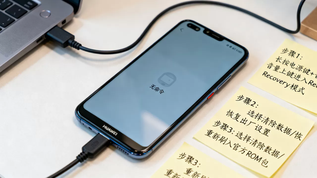 华为刷机无命令怎么办，华为手机刷机失败解决方法