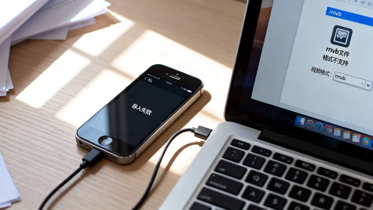 rmvb导入iphone5s失败怎么办，iphone5s支持rmvb格式吗