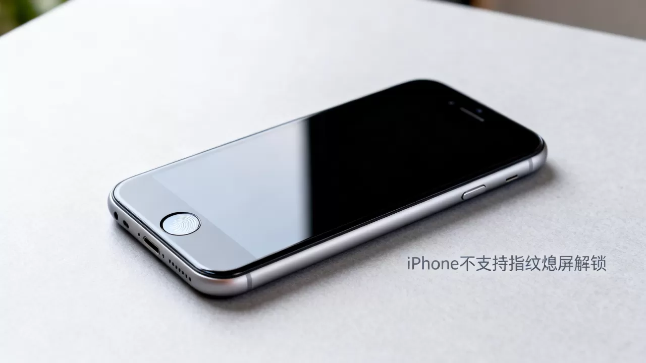 iPhone指纹熄屏解锁吗，iPhone不支持指纹熄屏