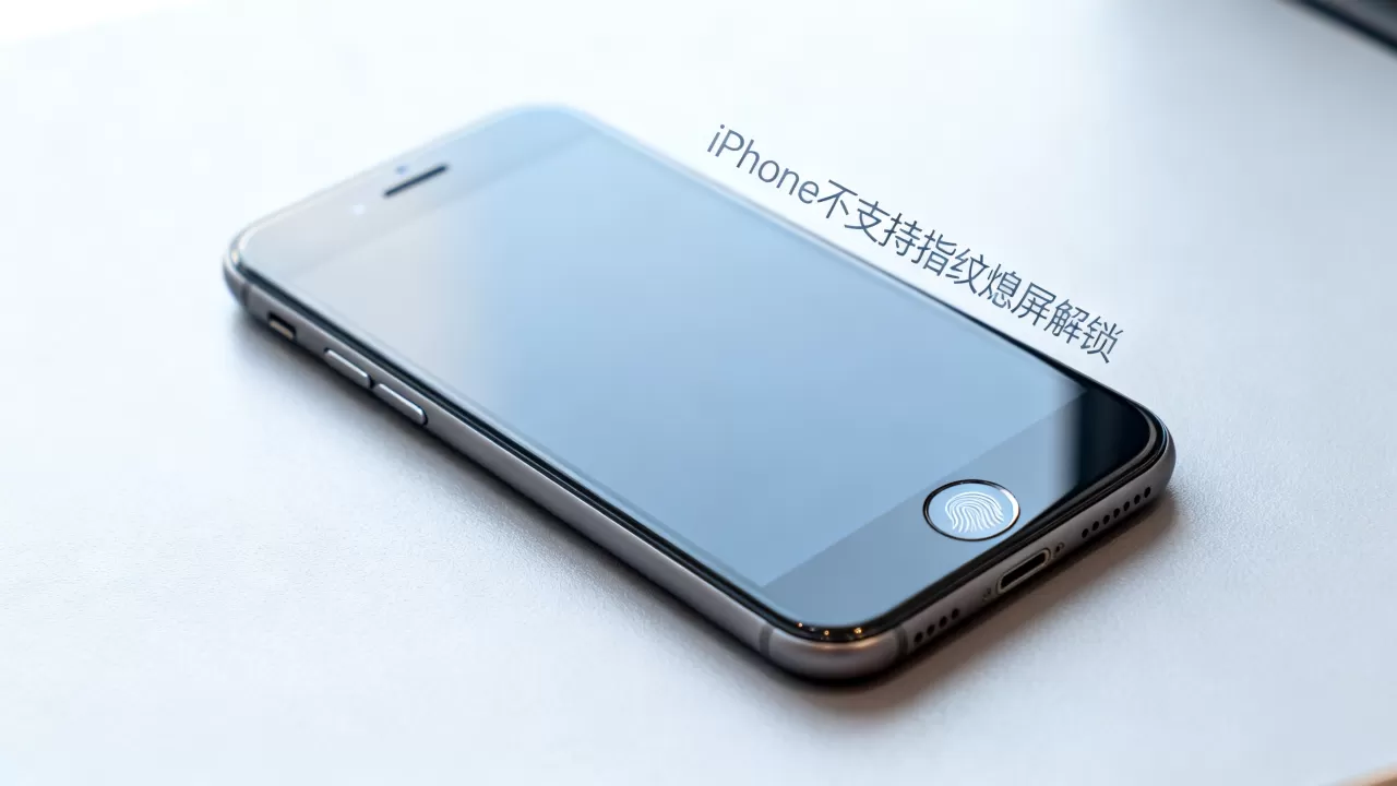 iPhone指纹熄屏解锁吗，iPhone不支持指纹熄屏