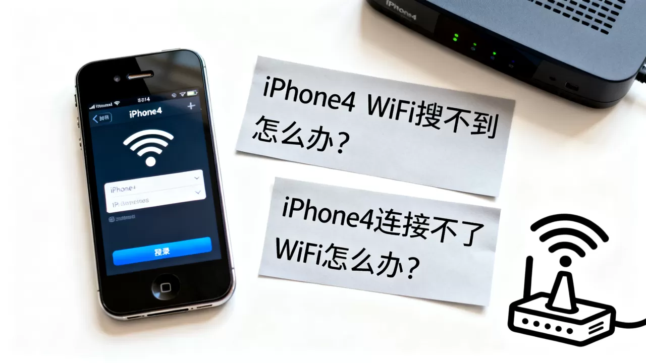 iphone4 wifi搜不到怎么办？iPhone4连接不了WiFi怎么办