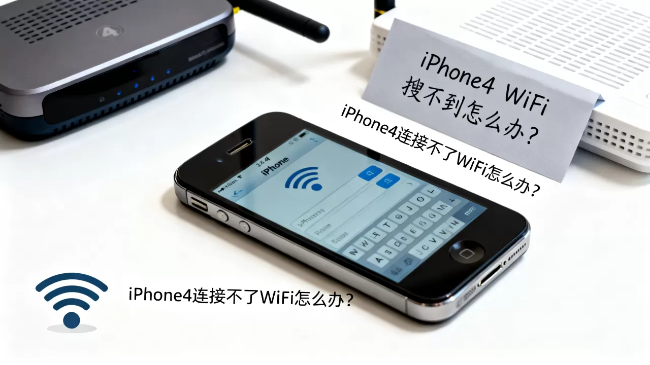 iphone4 wifi搜不到怎么办？iPhone4连接不了WiFi怎么办