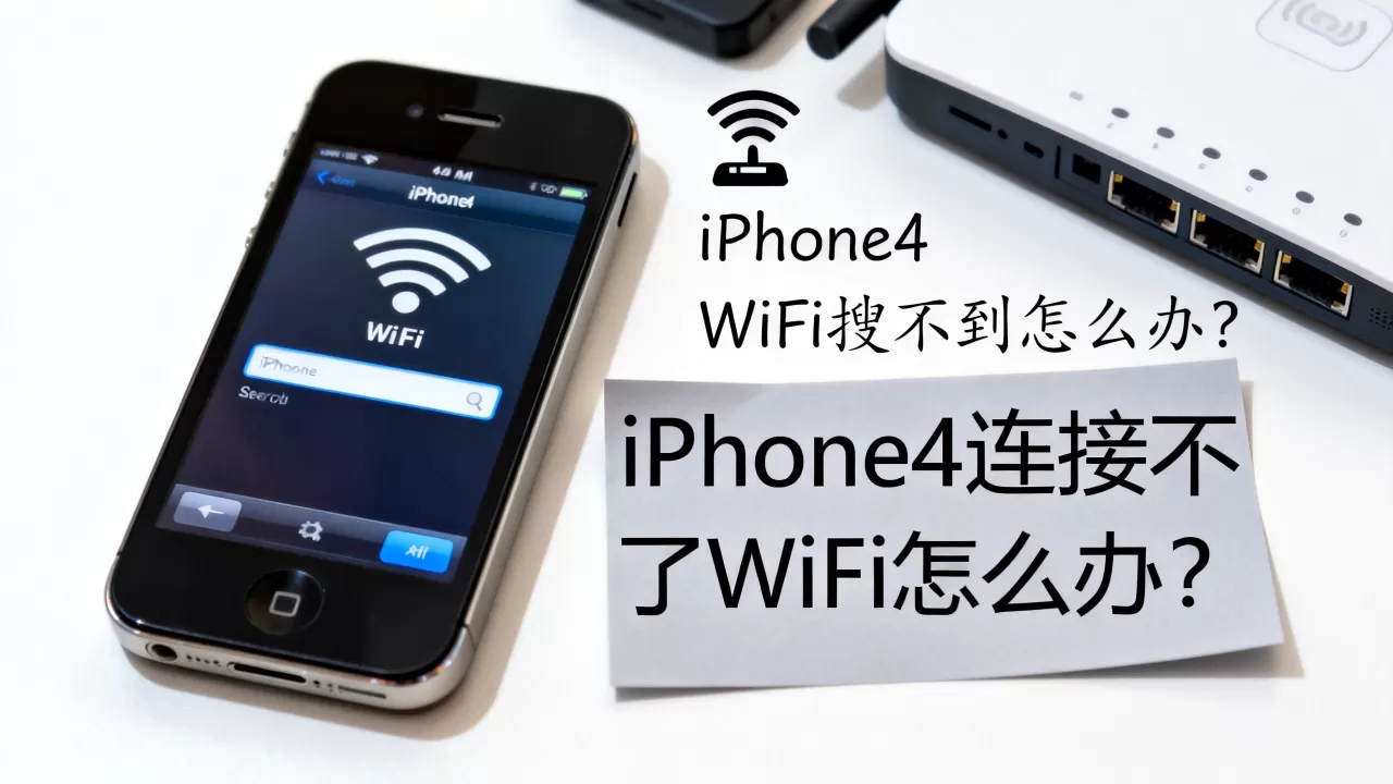 iphone4 wifi搜不到怎么办？iPhone4连接不了WiFi怎么办