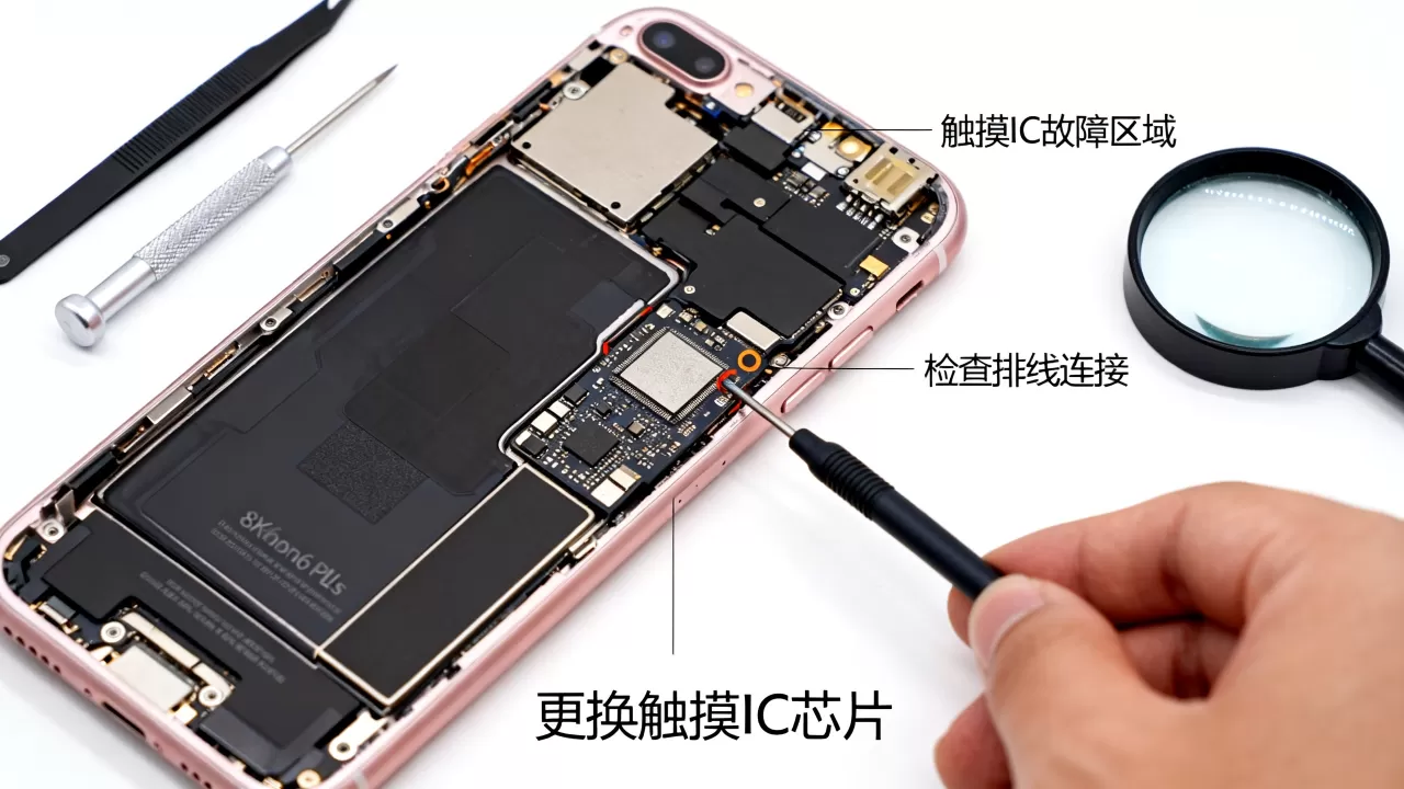 iphone6 plus触摸ic不灵怎么办？iPhone6 Plus触摸IC故障