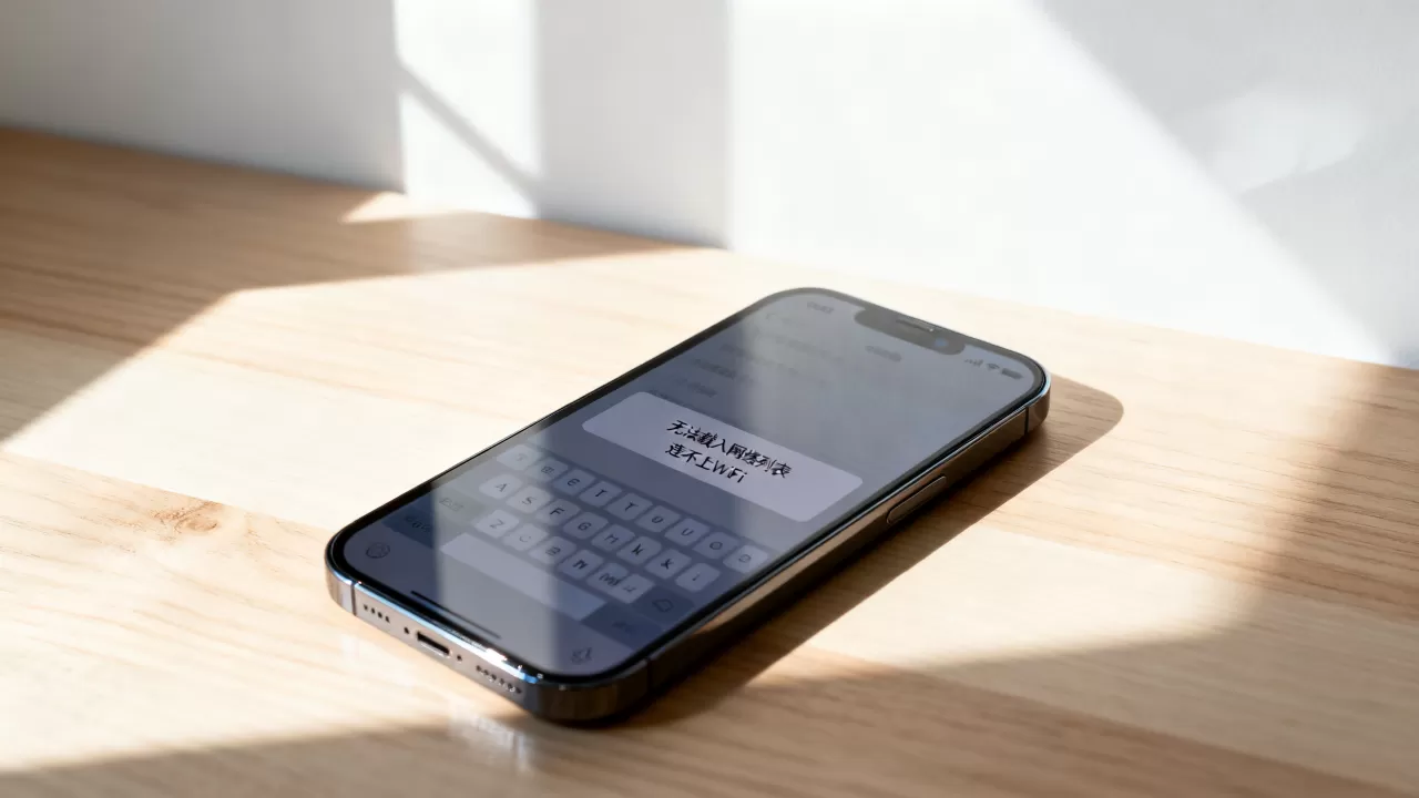 iphone无法载入网络列表怎么办,iphone连不上WiFi iphone无法载入网络列表怎么办,iphone连不上WiFi