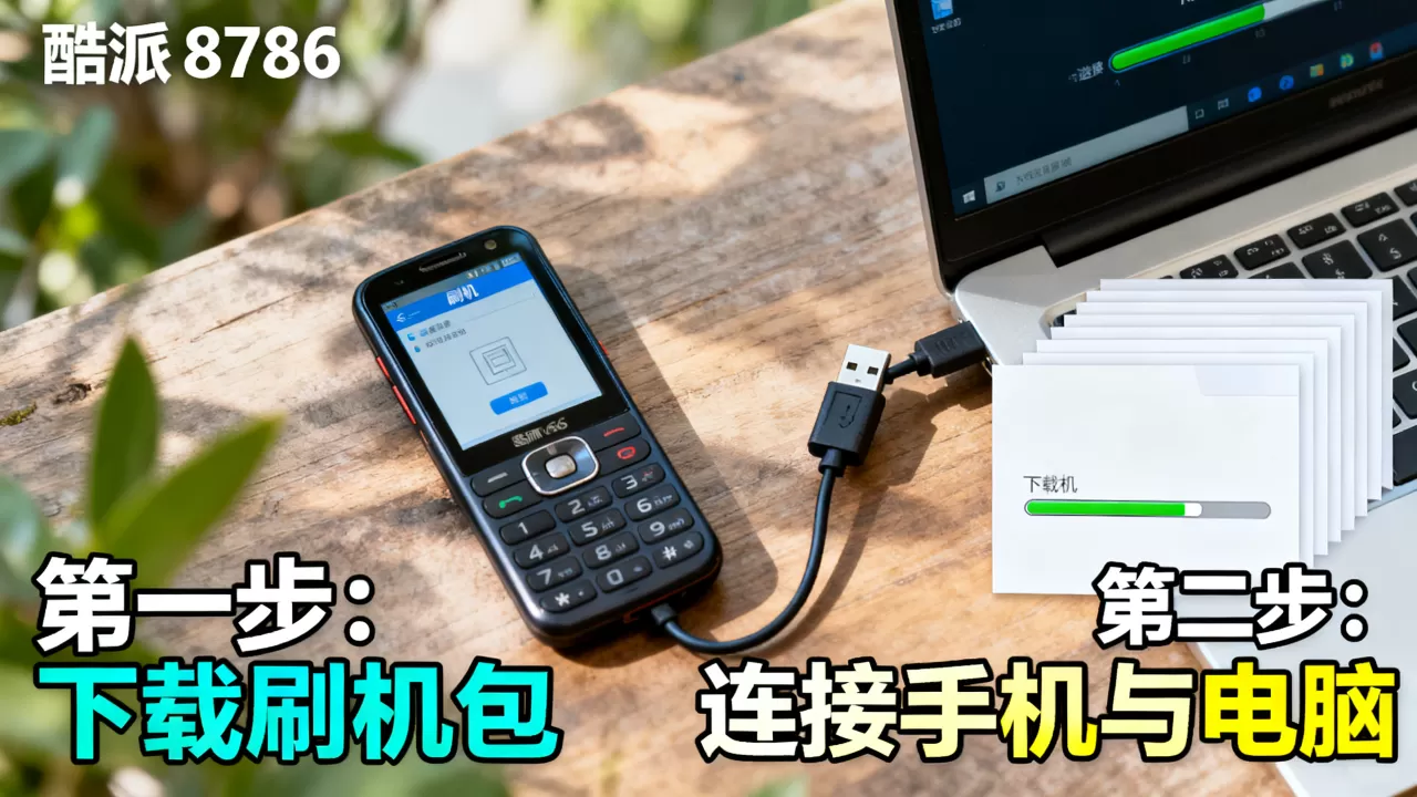 酷派8736刷机教程，酷派8736刷机包下载