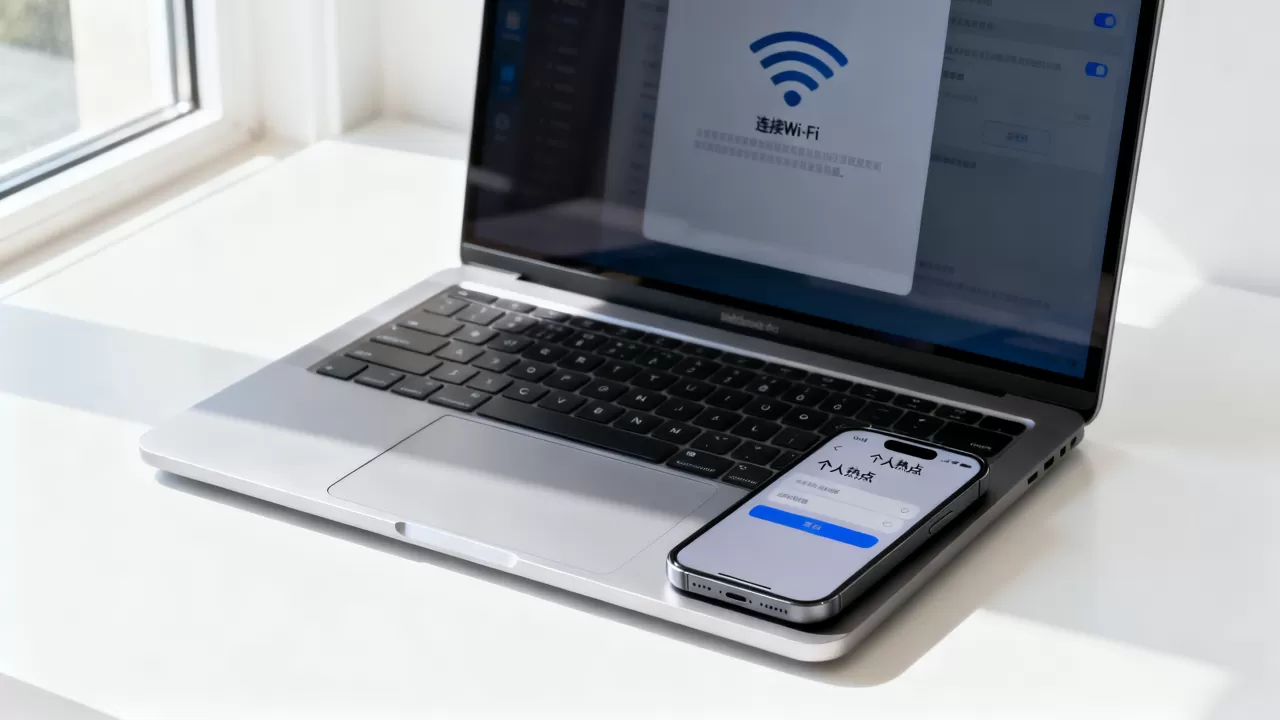 笔记本通过iphone上网怎么设置？iPhone共享网络给电脑教程