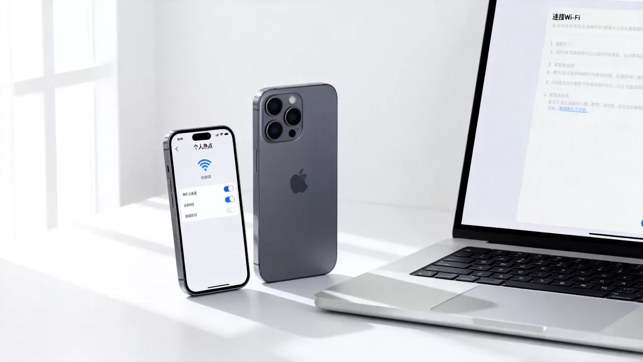 笔记本通过iphone上网怎么设置？iPhone共享网络给电脑教程