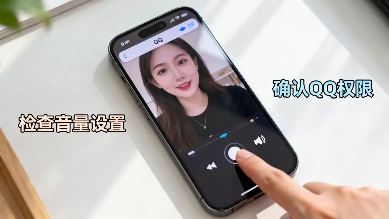 iphone qq视频没声音怎么办，iphone qq视频没声音