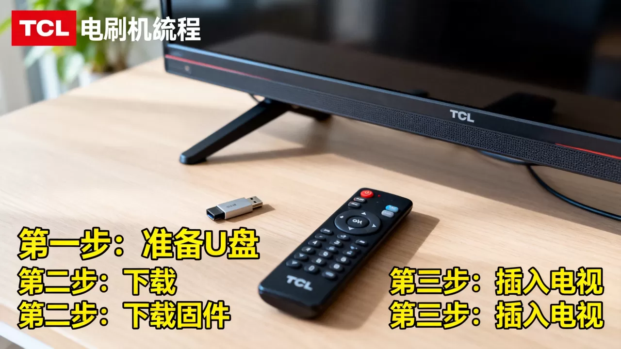 tcl怎么刷机教程，tcl电视刷机方法