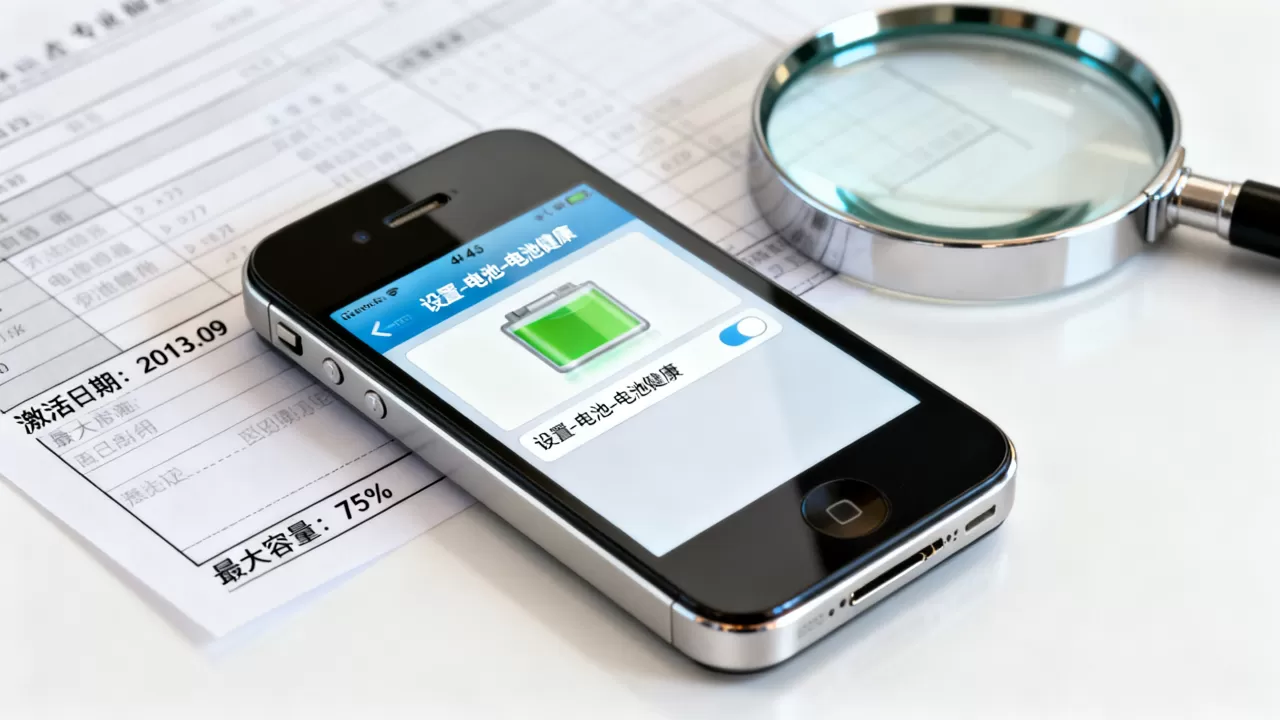 iphone4s激活电池怎么查？iphone4s电池寿命怎么看