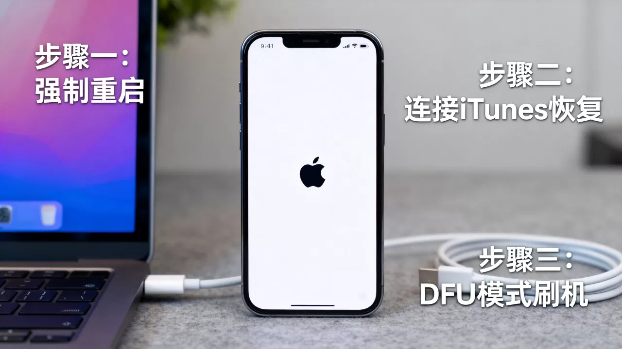 刷机之后白苹果怎么办,iPhone白苹果怎么解决 刷机之后白苹果怎么办,iPhone白苹果怎么解决