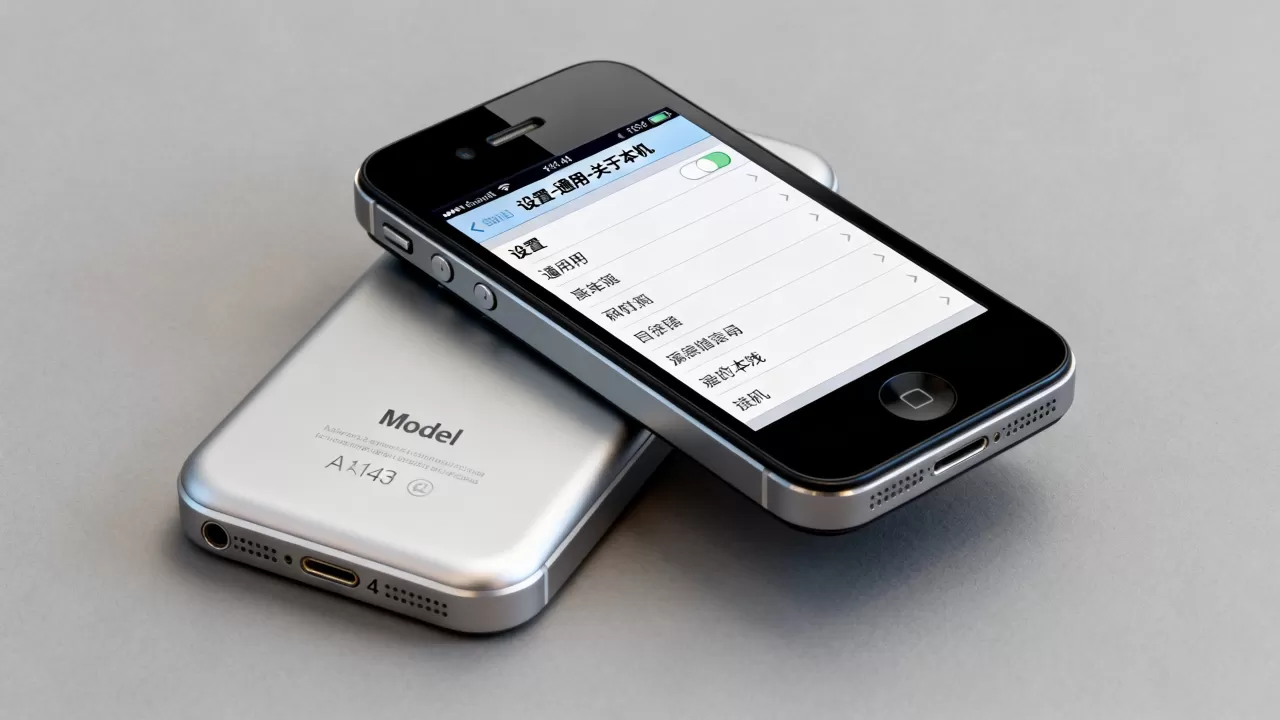 iphone4s型号查询，iphone4s型号怎么看