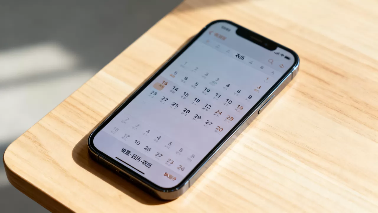 iphone日历怎么显示农历,苹果手机日历添加农历 iphone日历怎么显示农历,苹果手机日历添加农历