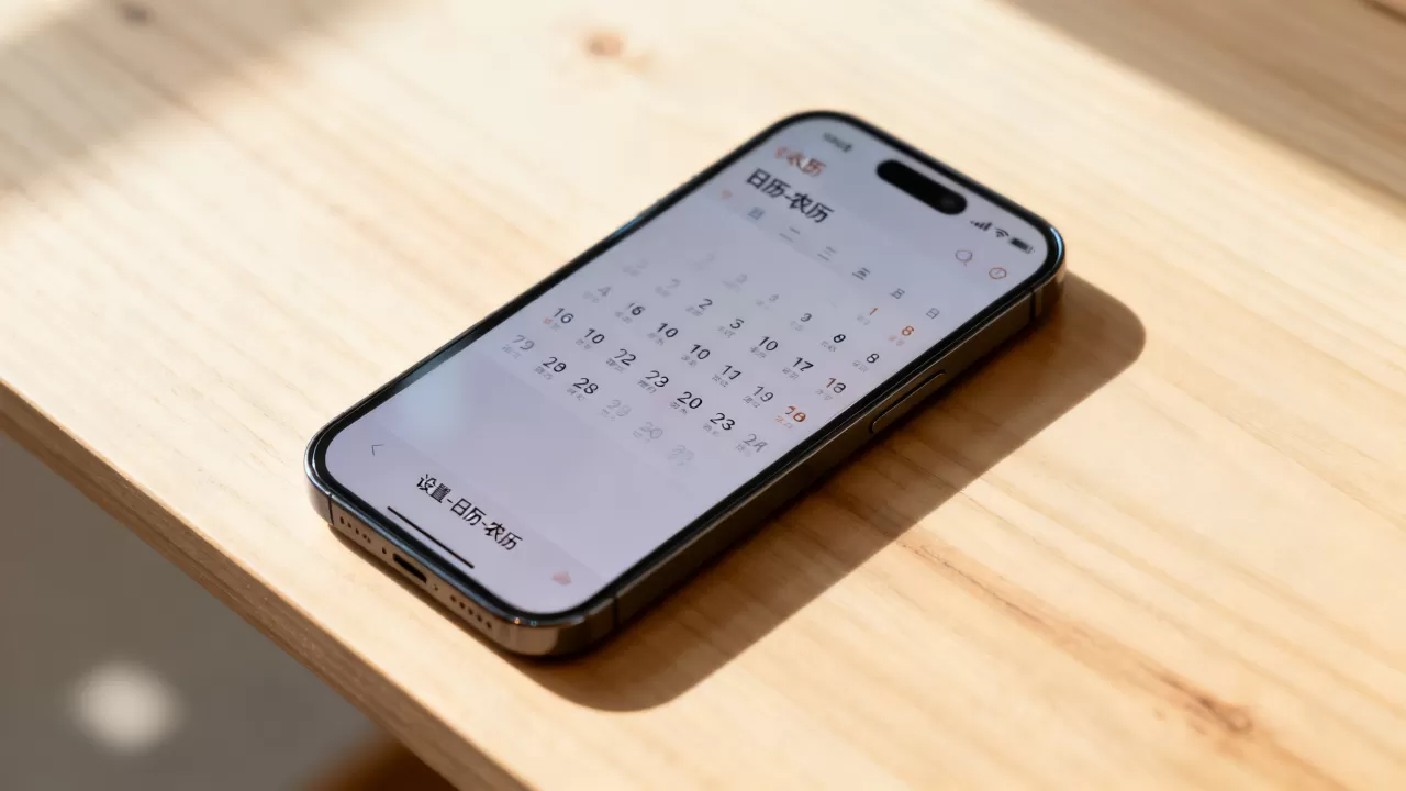 iphone日历怎么显示农历,苹果手机日历添加农历 iphone日历怎么显示农历,苹果手机日历添加农历