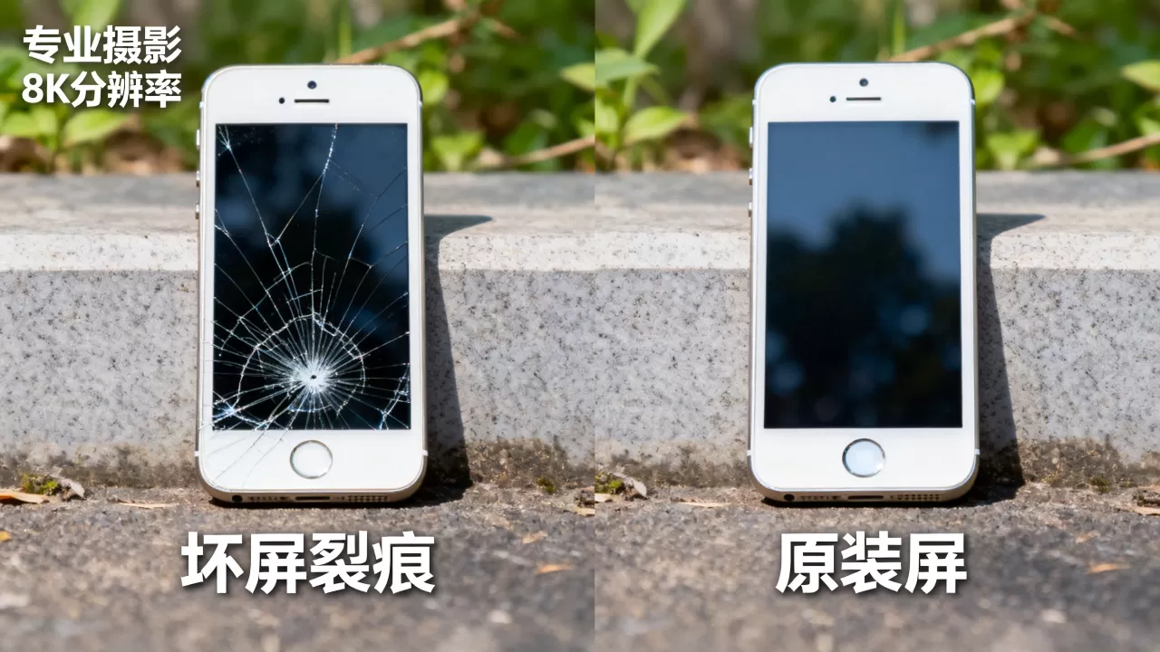 iphone5s屏幕对比,iphone5s屏幕坏了换原装屏多少钱 iphone5s屏幕对比,iphone5s屏幕坏了换原装屏多少钱