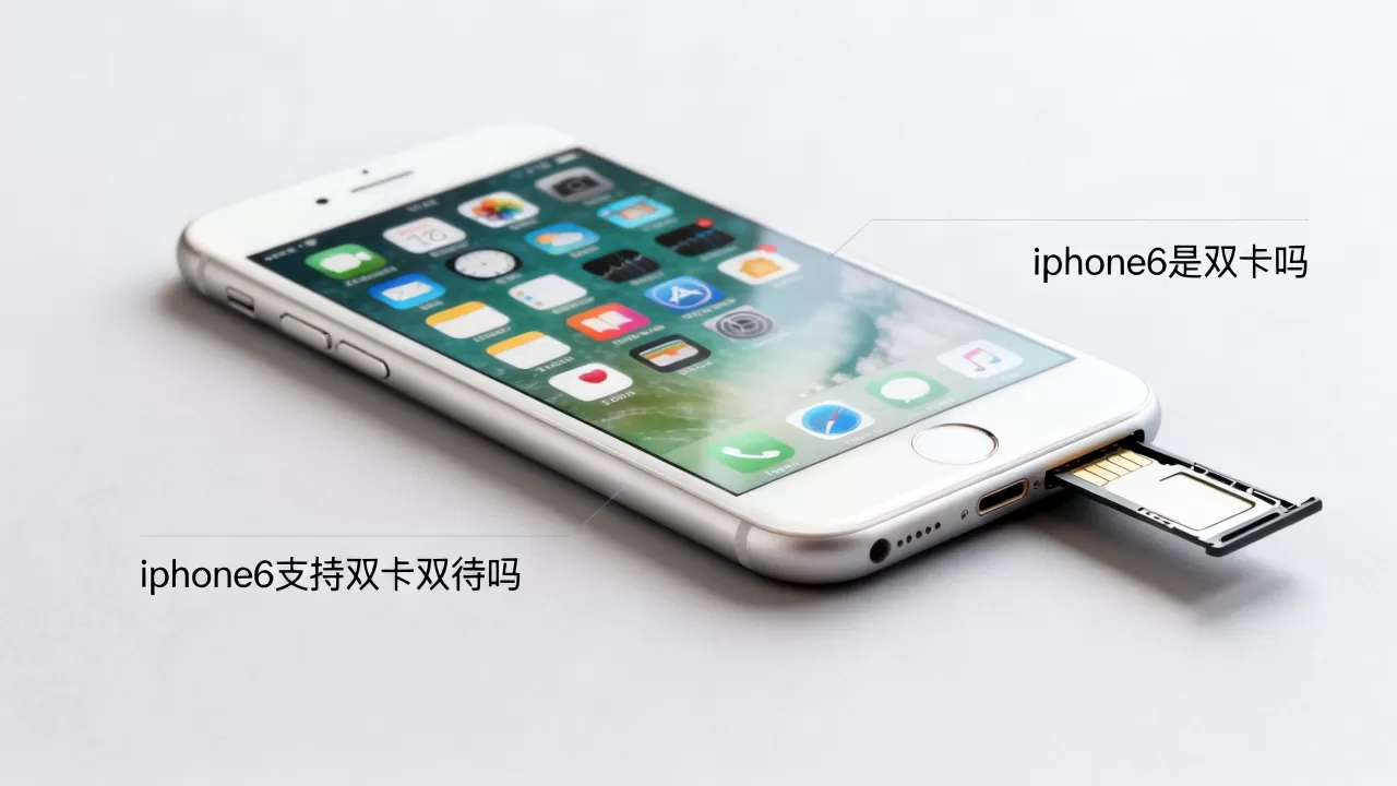 iphone6是双卡吗，iphone6支持双卡双待吗