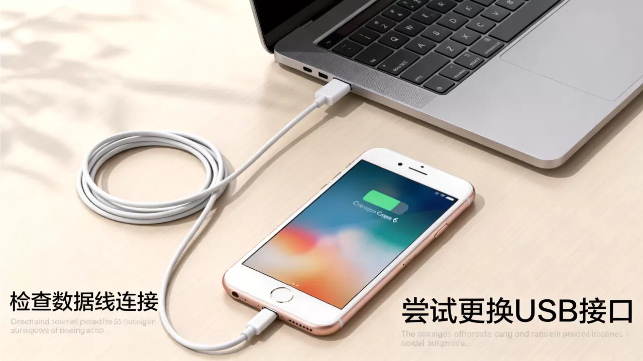 iphone6与电脑连不上怎么办，iphone6连接电脑没反应