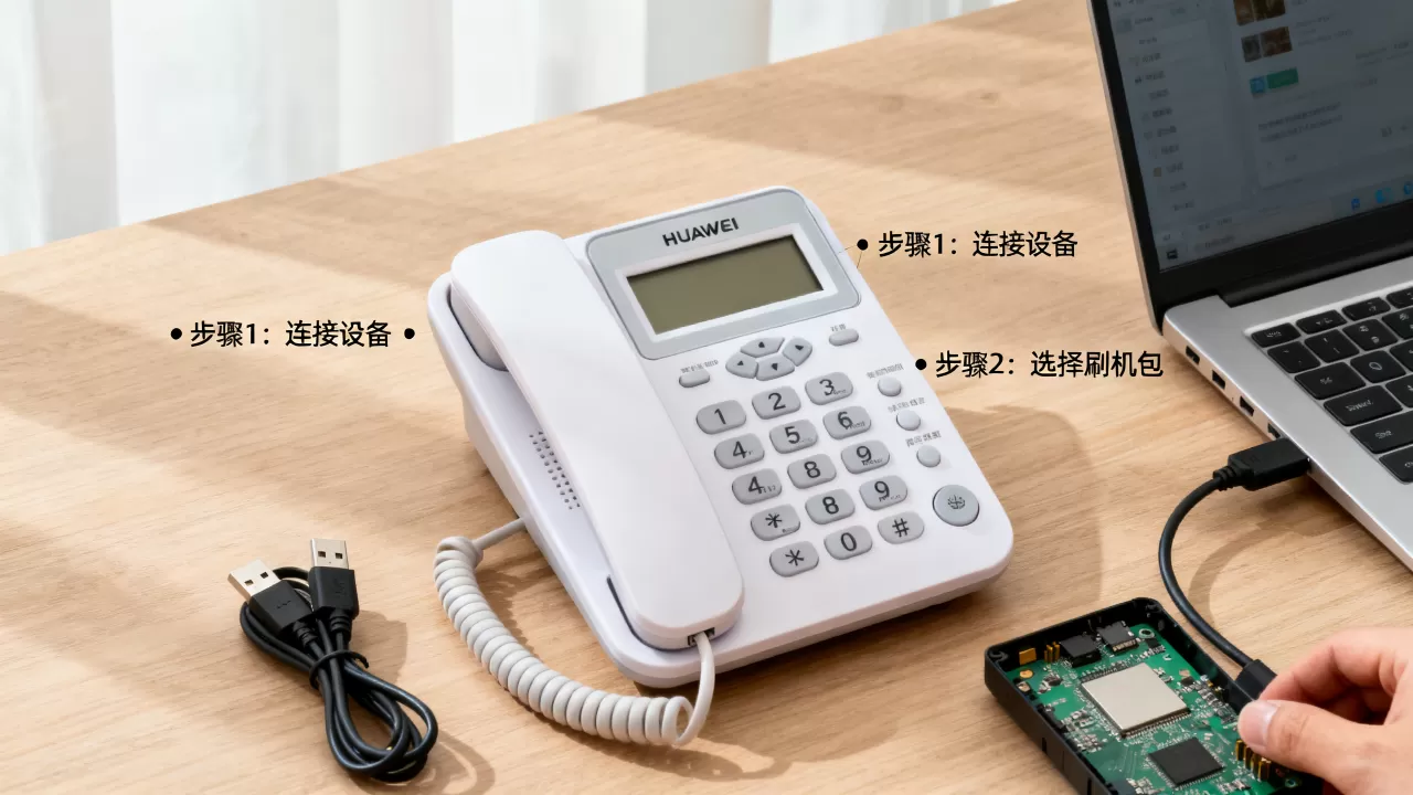 华为无线座机刷机教程，华为无线座机刷机
