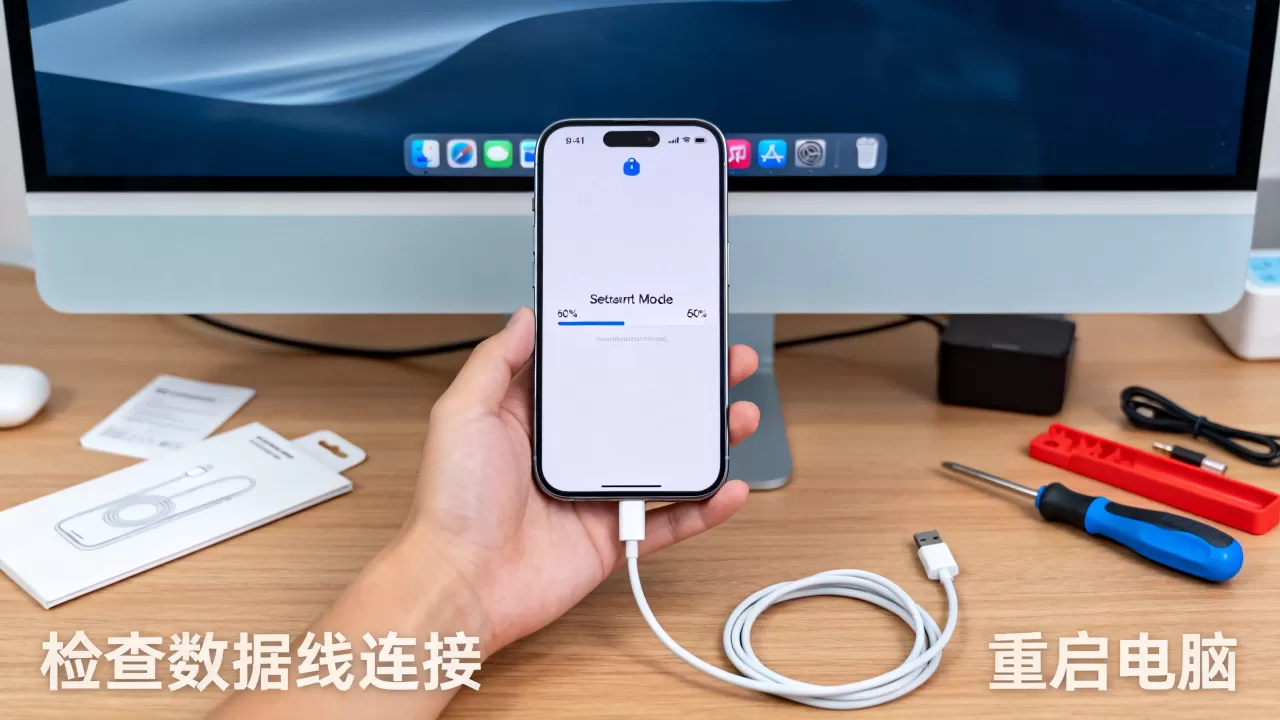 苹果刷机卡在60%怎么办?iPhone恢复模式卡60%解决方法 苹果刷机卡在60%怎么办?iPhone恢复模式卡60%解决方法