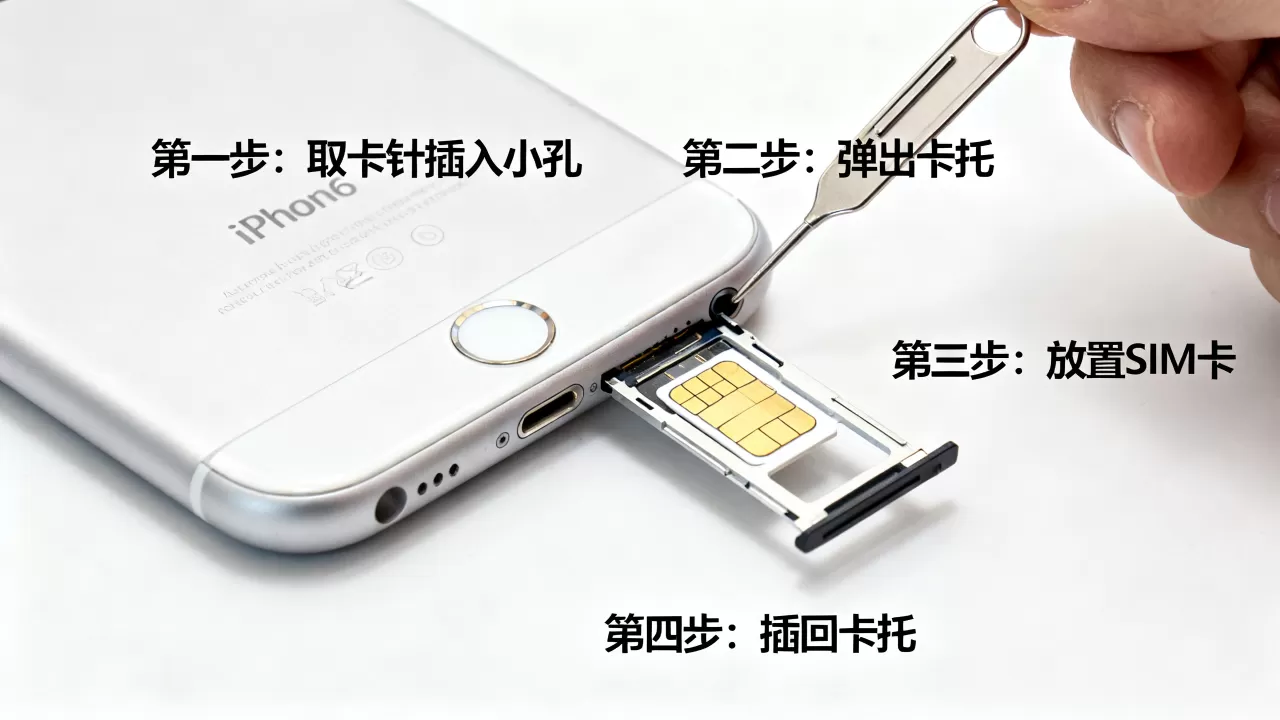 iPhone6怎么换SIM卡,iPhone6更换SIM卡教程 iPhone6怎么换SIM卡,iPhone6更换SIM卡教程