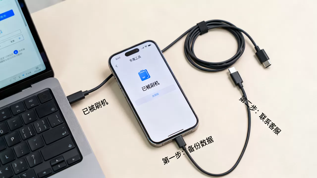 手机显示已被刷机怎么办，手机被刷机了怎么恢复
