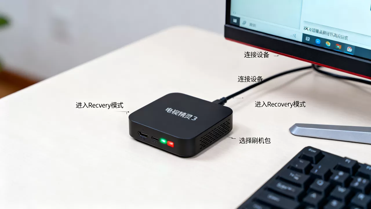 电视精灵3刷机变砖怎么办，电视精灵3刷机教程