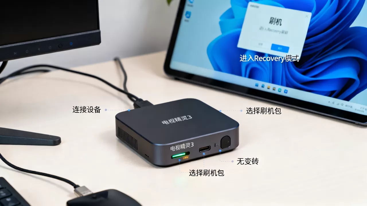 电视精灵3刷机变砖怎么办，电视精灵3刷机教程