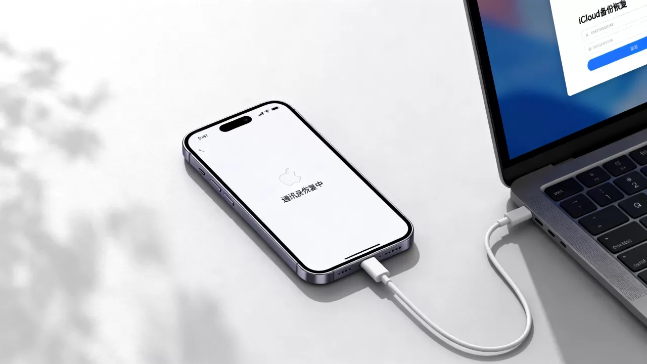 iphone恢复后通讯录没了，苹果手机恢复出厂设置后通讯录怎么找回