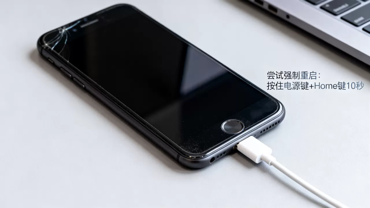 iphone6s plus开机没反应，iphone6s plus开机黑屏怎么办