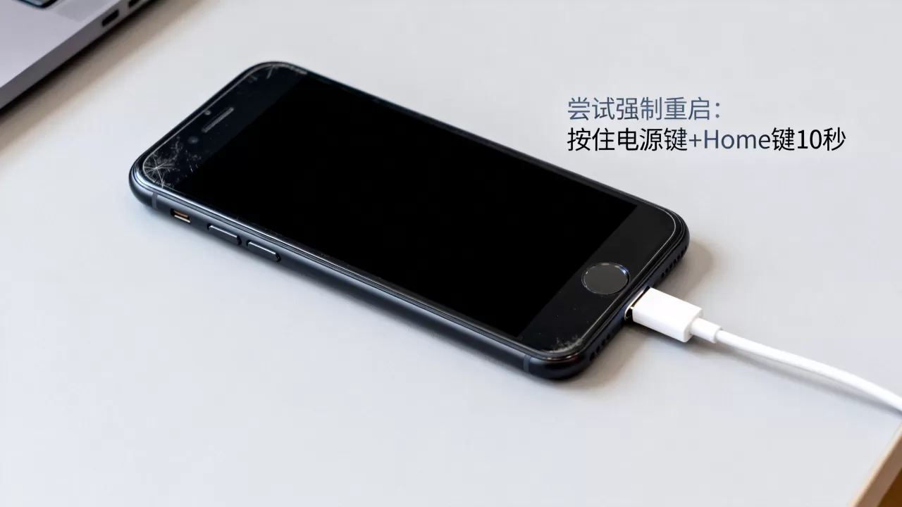 iphone6s plus开机没反应，iphone6s plus开机黑屏怎么办