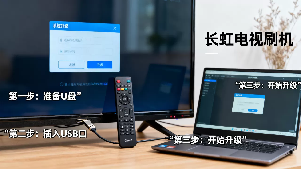 长虹怎么刷机教程，长虹电视刷机步骤详解