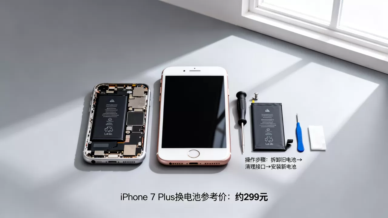 iphone 7 plus换电池多少钱，iphone 7 plus换电池