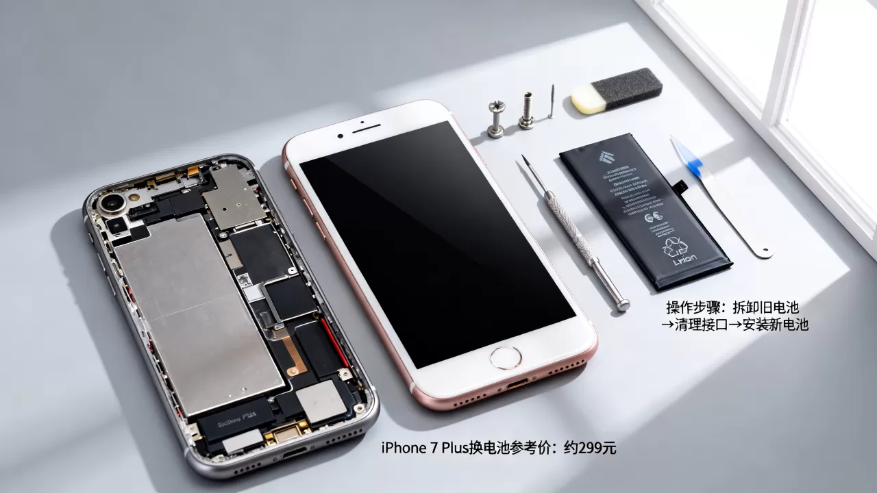 iphone 7 plus换电池多少钱，iphone 7 plus换电池