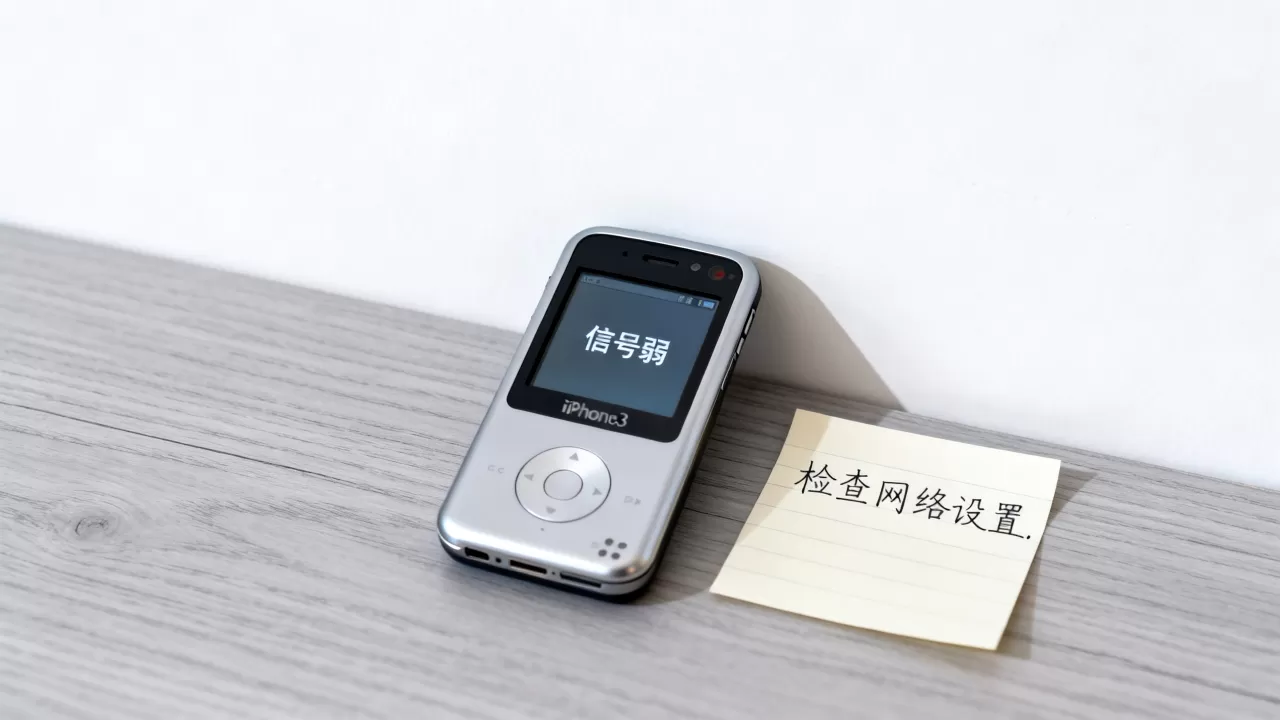 iphone3g信号差怎么办，iphone3g信号
