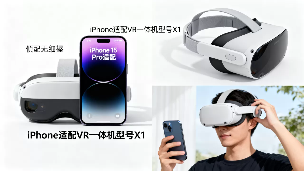 iphone用什么vr眼镜，iphone适配vr一体机推荐