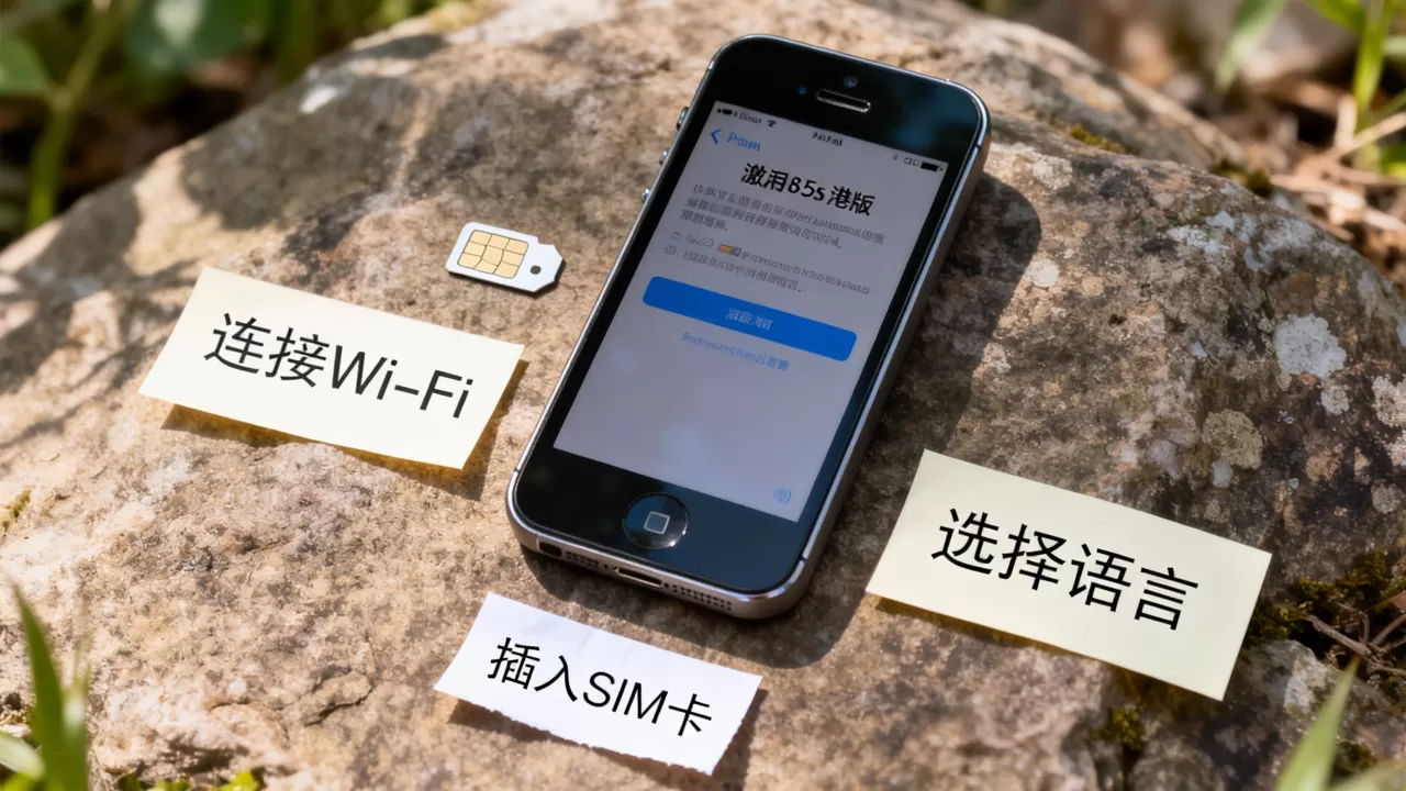iPhone5s港版怎么激活？，iPhone5s港版激活方法